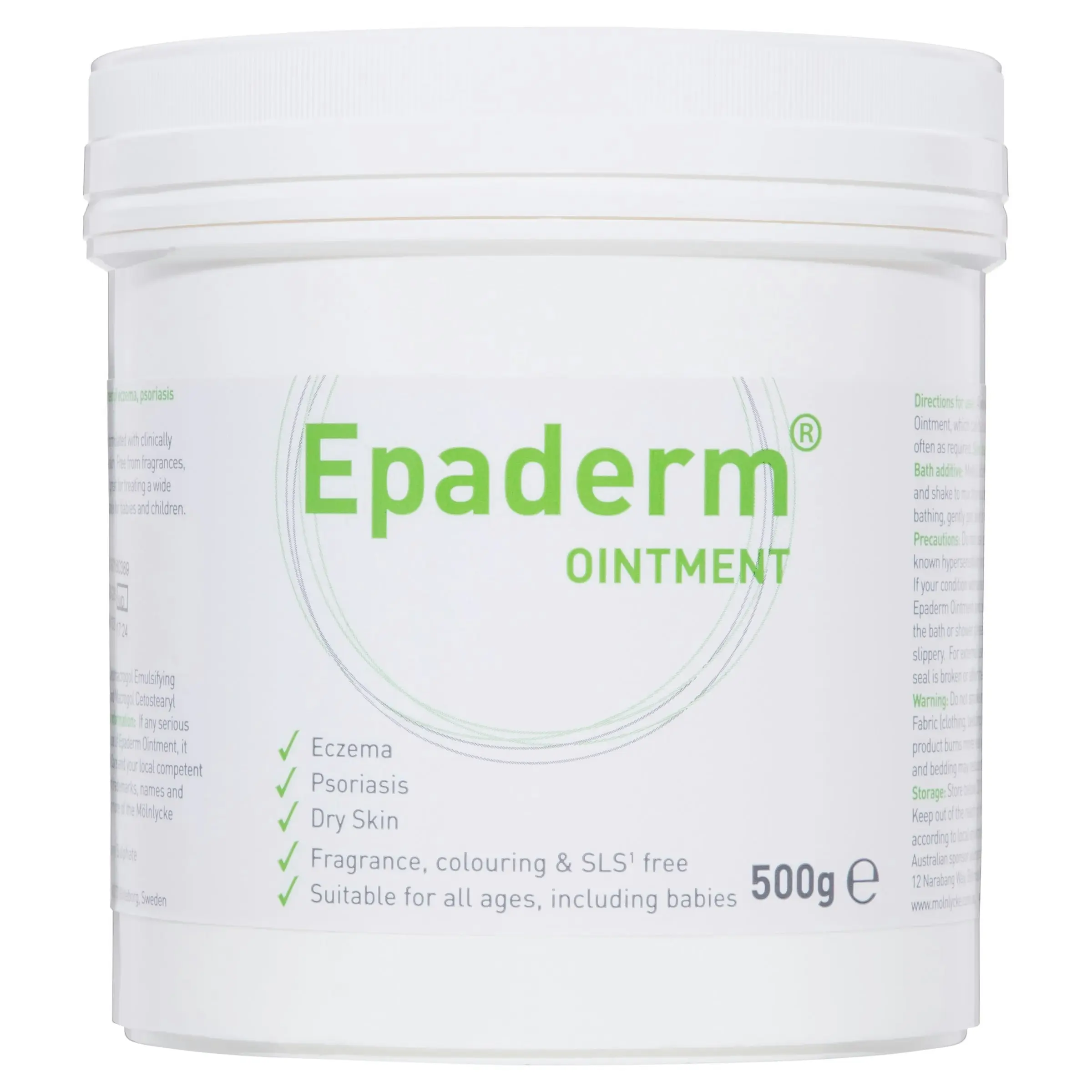 Epaderm Ointment 500g