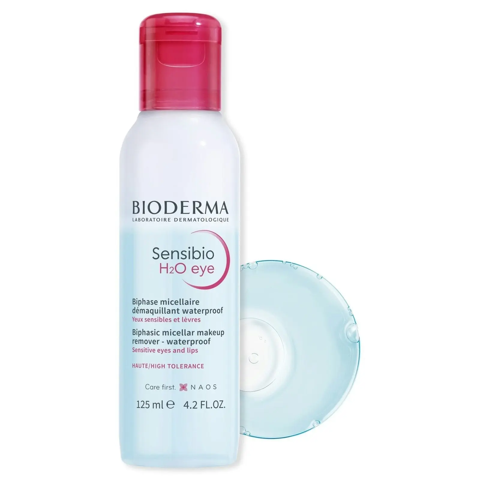 Bioderma Sensibio H2O Eye Biphasic Micellar Waterproof Makeup Remover 125ml