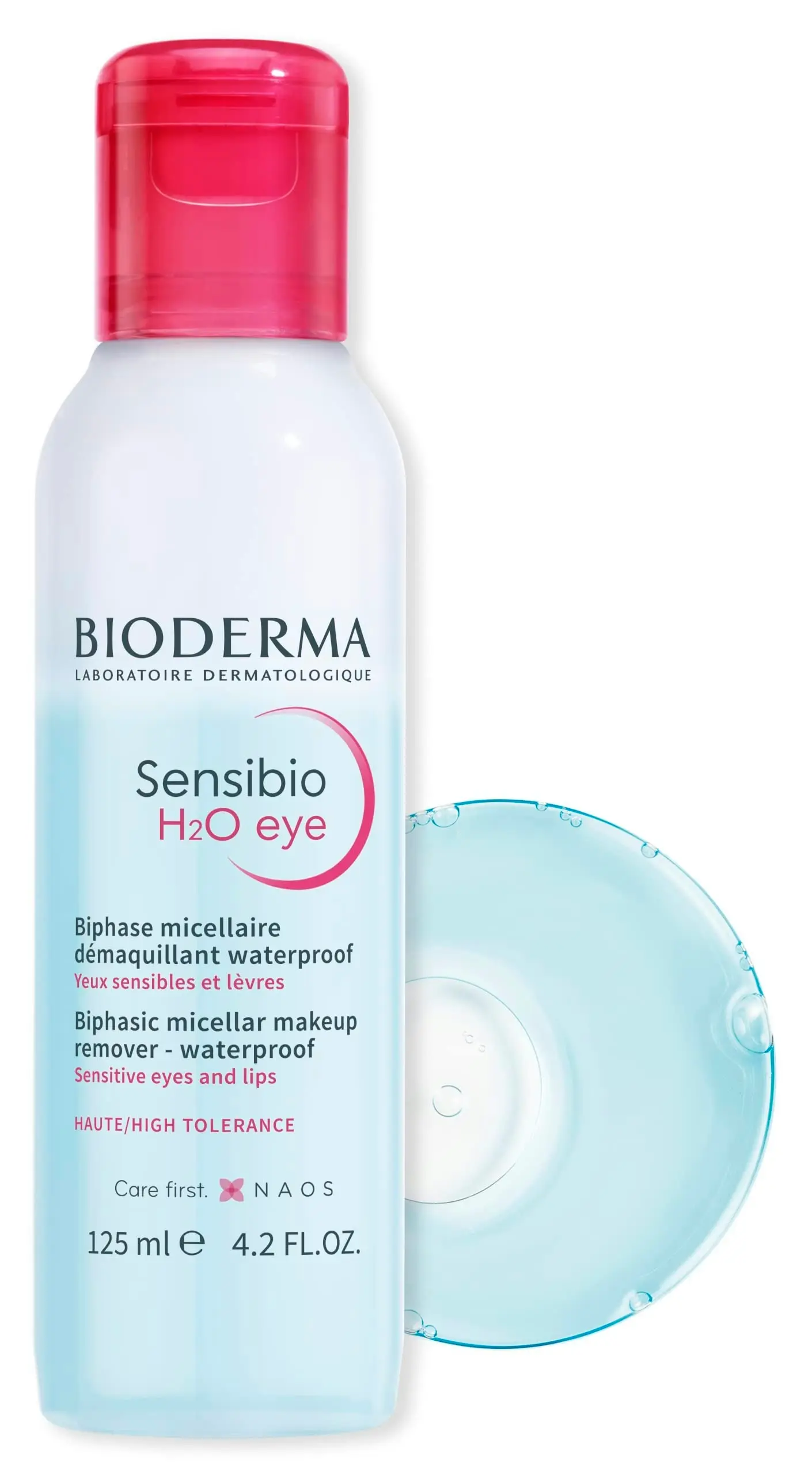 Bioderma Sensibio H2O Eye Biphasic Micellar Waterproof Makeup Remover 125ml