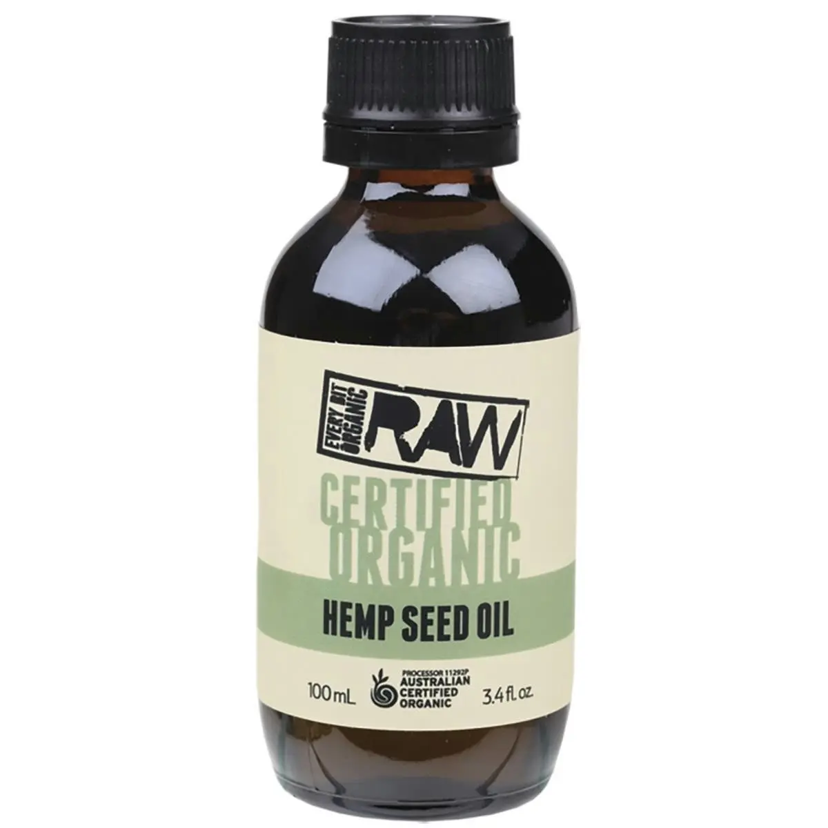 Every Bit Organic RAW Hemp Seed Oil 100ml