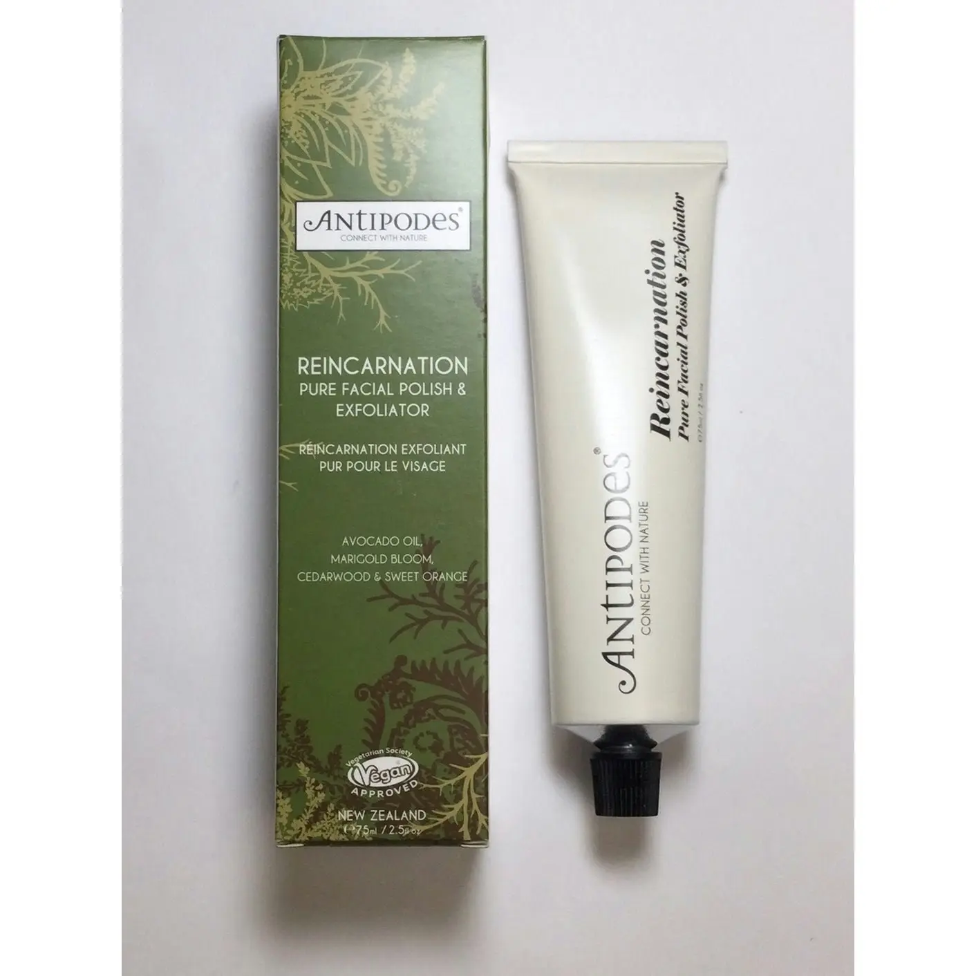 Antipodes Reincarnation Pure Facial Polish & Exfoliator 75ml