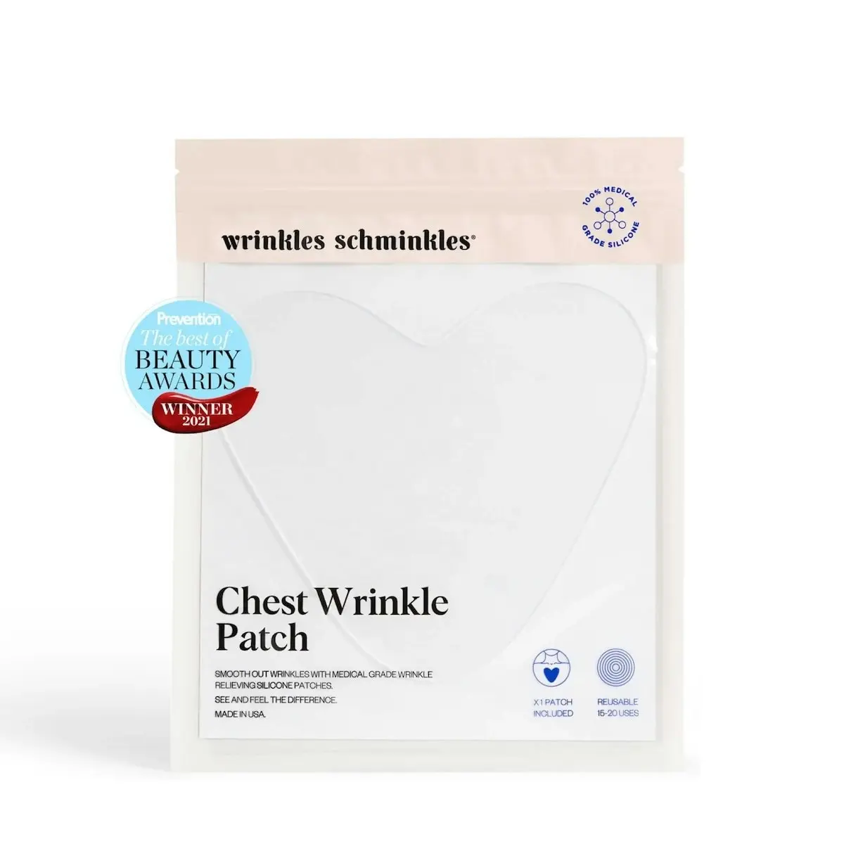 Wrinkles Schminkles Chest Wrinkle Patch Single