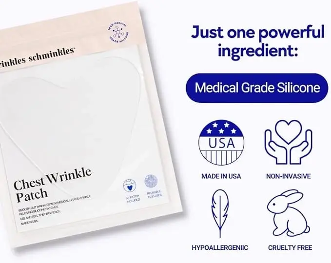 Wrinkles Schminkles Chest Wrinkle Patch Single