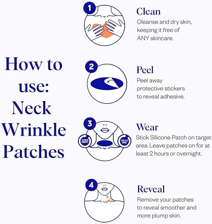 Wrinkles Schminkles Neck Wrinkle Patch Single