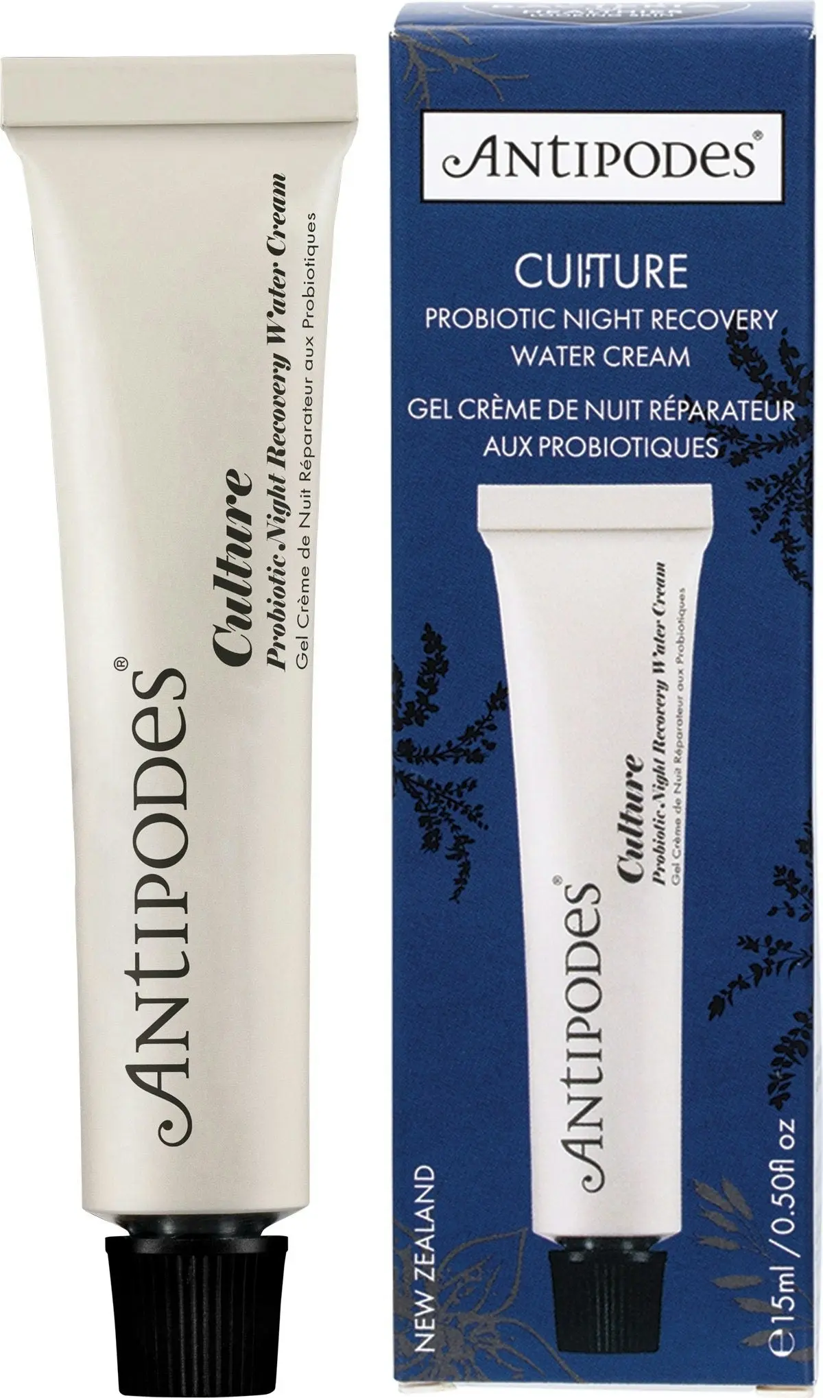 Antipodes Culture Probiotic Night Recovery Water Cream 15ml