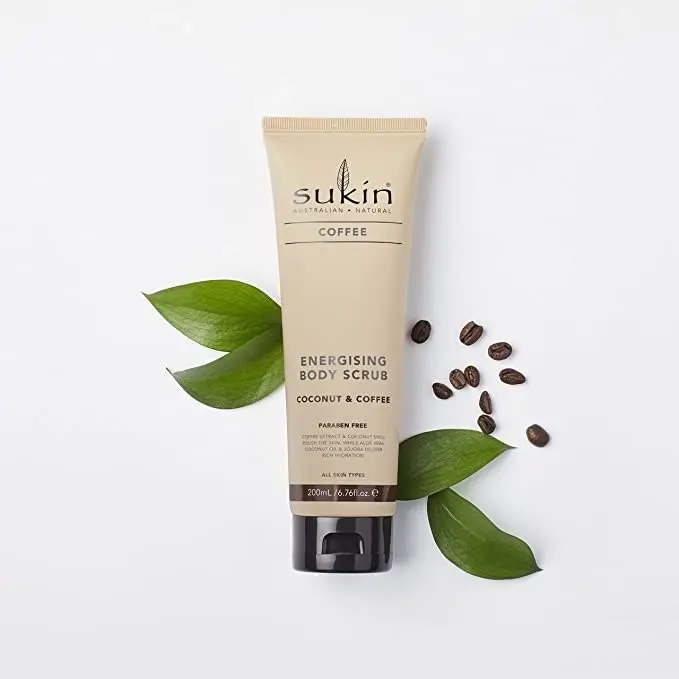 Sukin Energising Body Scrub With Coffee & Coconut 200ml