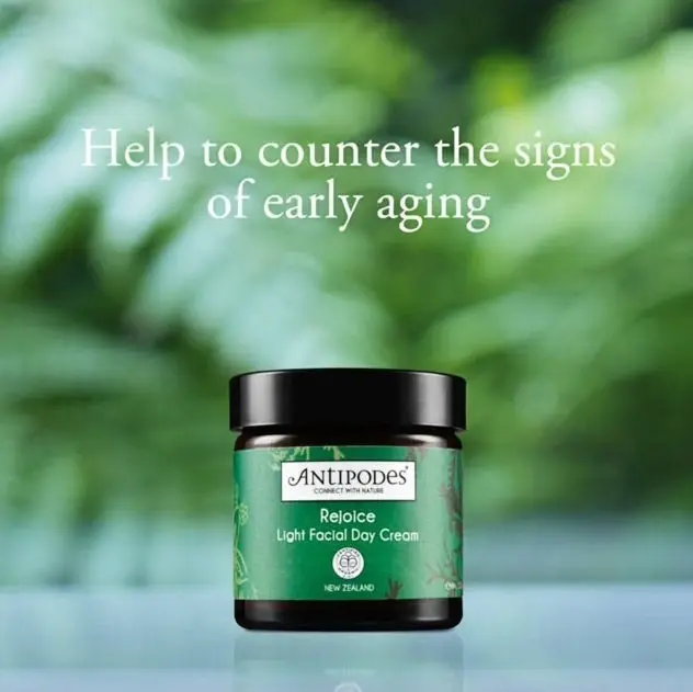 Antipodes Organic Rejoice Light Facial Day Cream 60ml