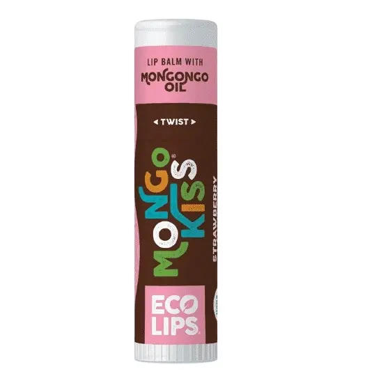 Eco Lips Lip Balm Mongo Kiss - Strawberry Lavender 15x7g