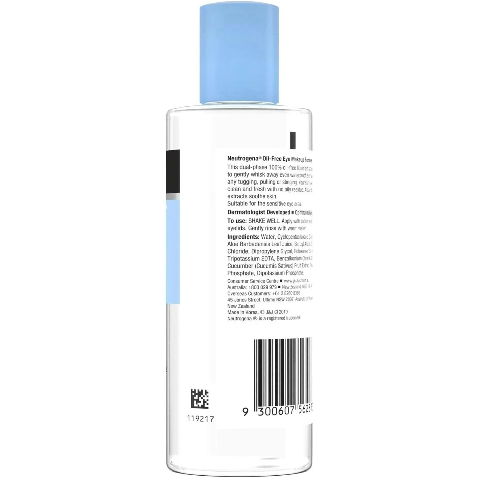 Neutrogena Oil-Free Eye Make-Up Remover 200mL