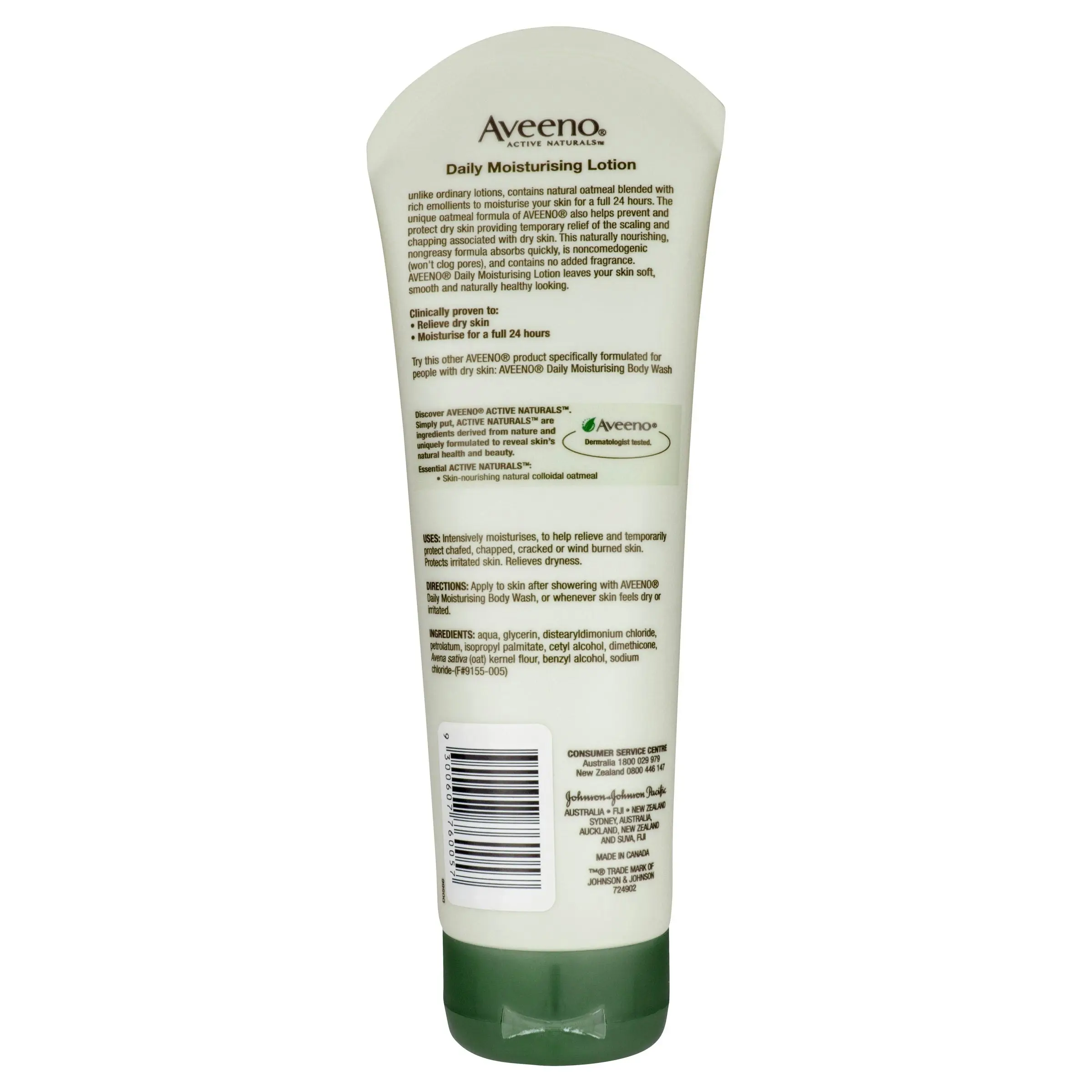 Aveeno Active Naturals Daily Moisturising Fragrance Free Lotion 225ml