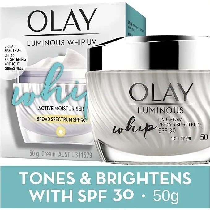 Olay Luminous Whip UV SPF Face Cream Moisturiser 50g