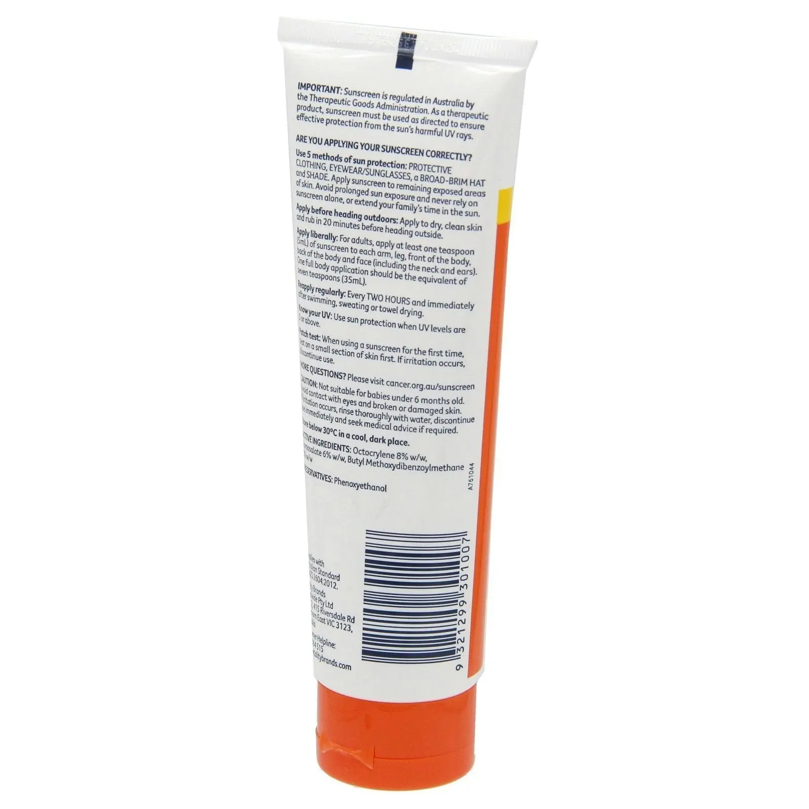 Cancer Council Everyday Value Sunscreen SPF 50 110ml