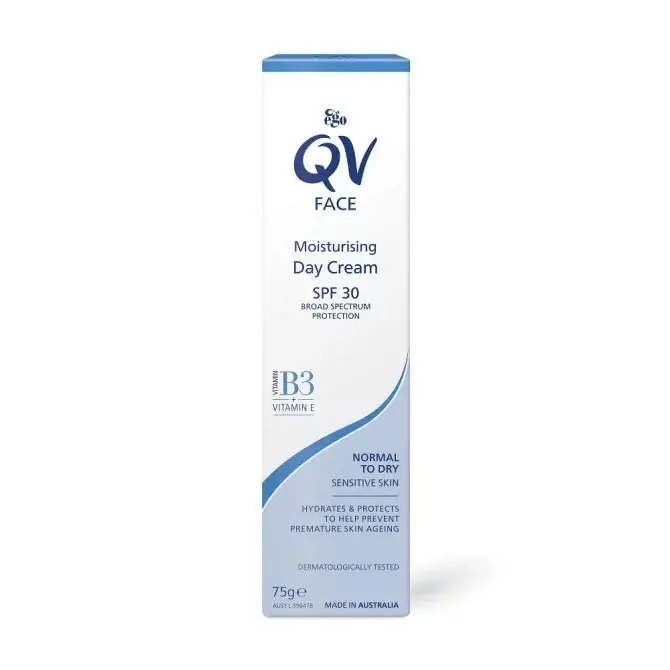 Ego QV Face Moisturising Cream SPF 30 75g