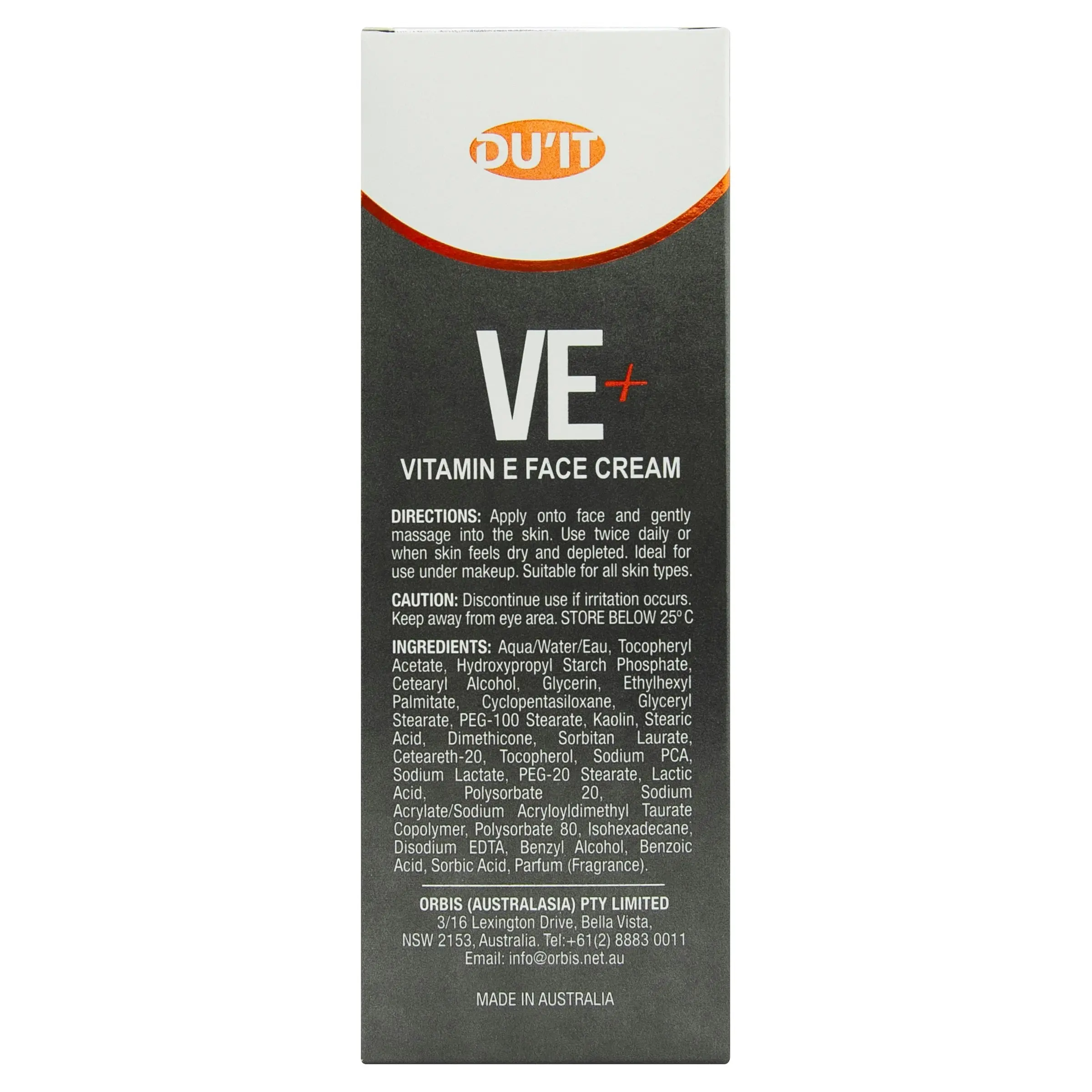 Du'it VE+ Vitamin E Cream 50g