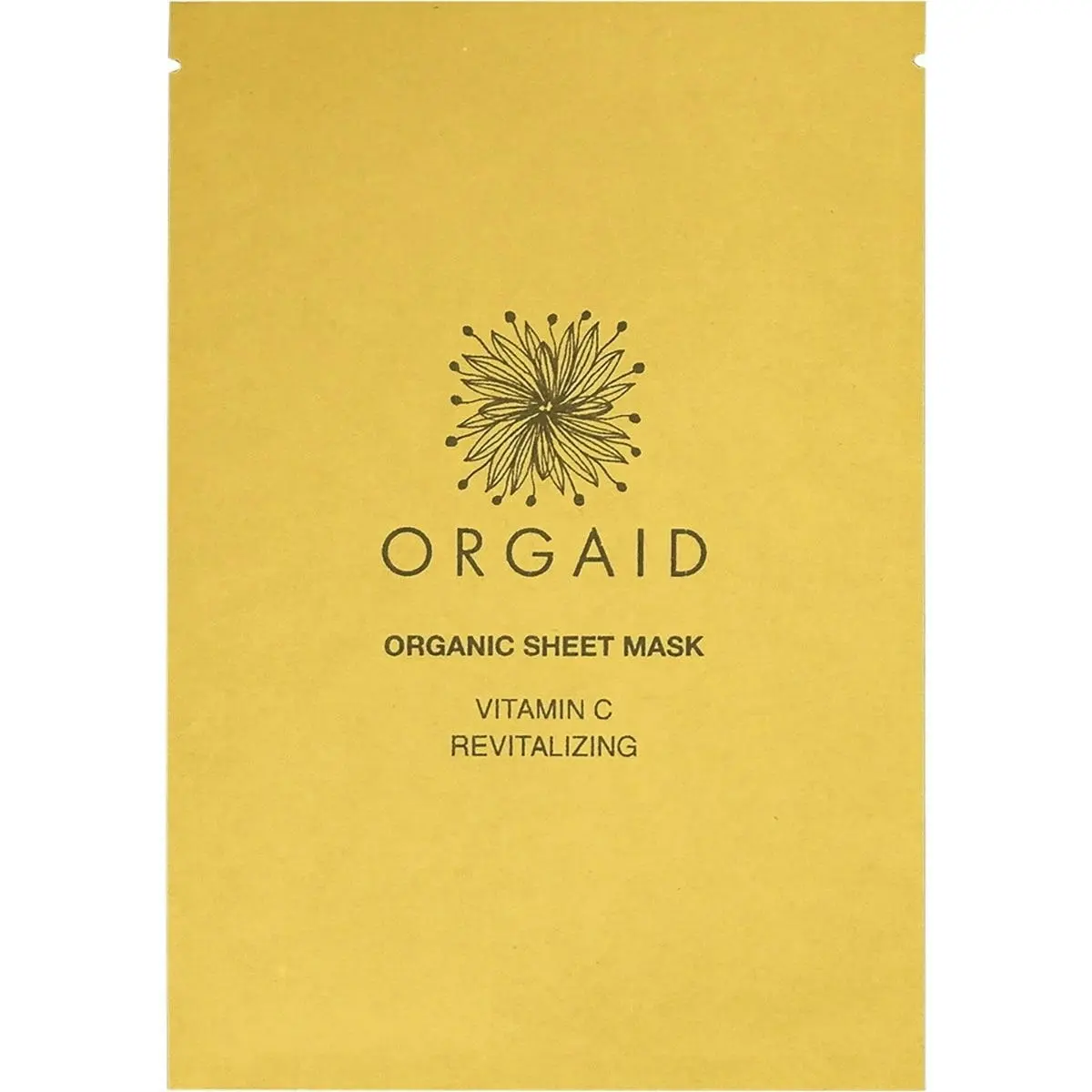 Orgaid Organic Sheet Mask Vitamin C & Revitalizing 24ml