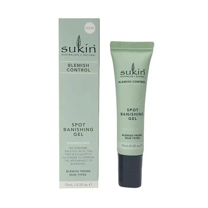 Sukin Blemish Control Spot Banishing Gel 15ml