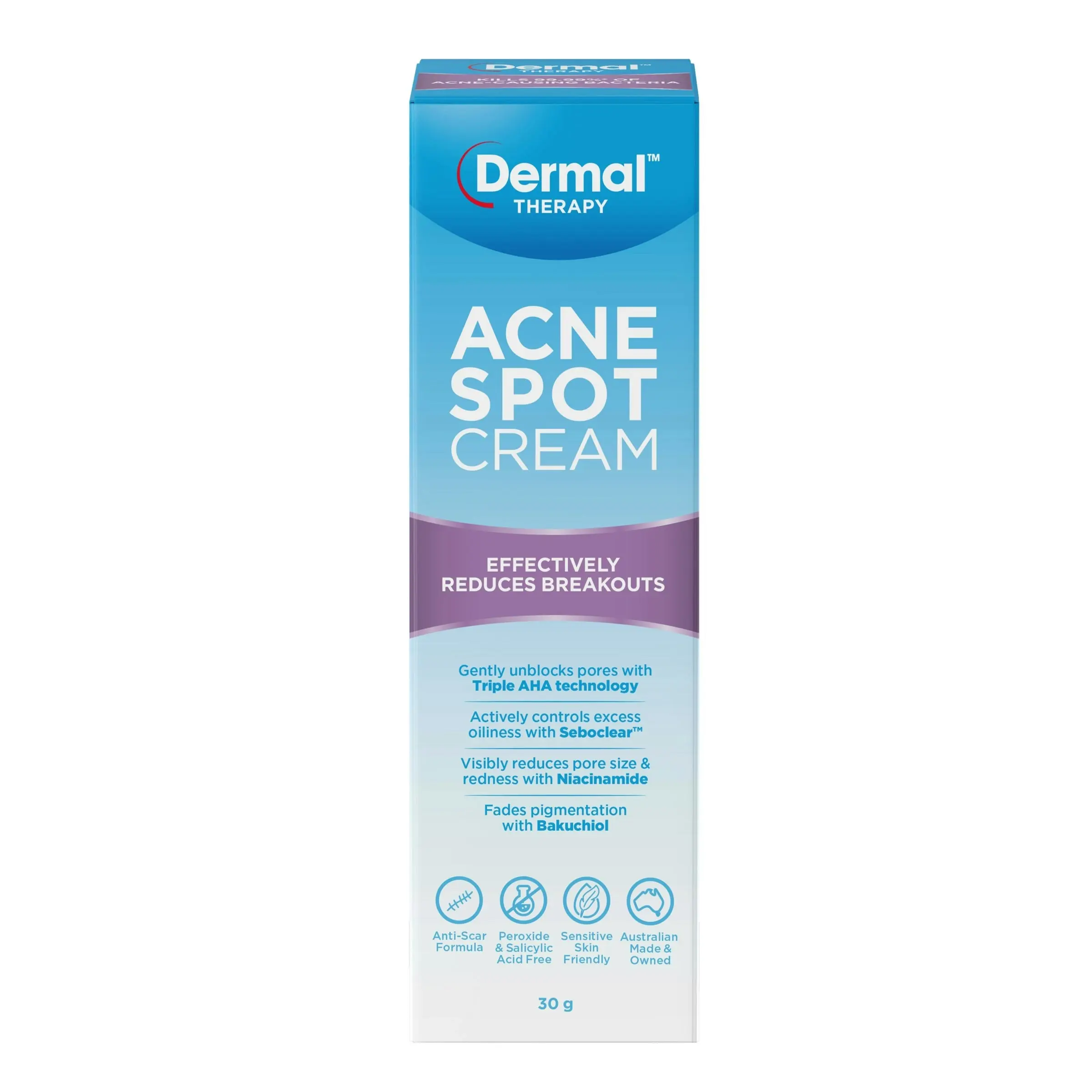 Dermal Therapy Acne Spot Cream 30g