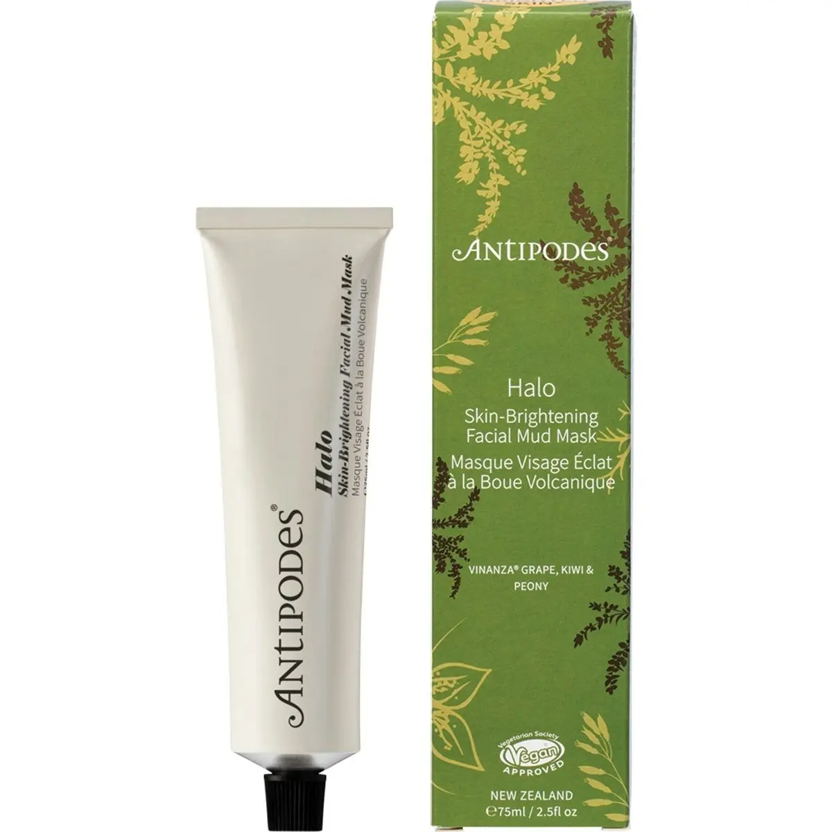 Antipodes Halo Skin Brightening Volcanic Mud Mask 75g