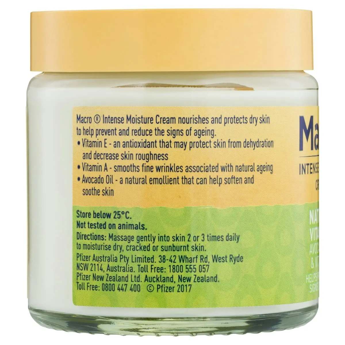 Macro Natural Vitamin E Cream 100g