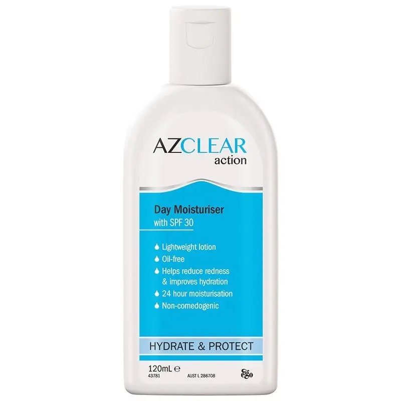 Ego Azclear Action Moisturiser SPF 30+ 120ml