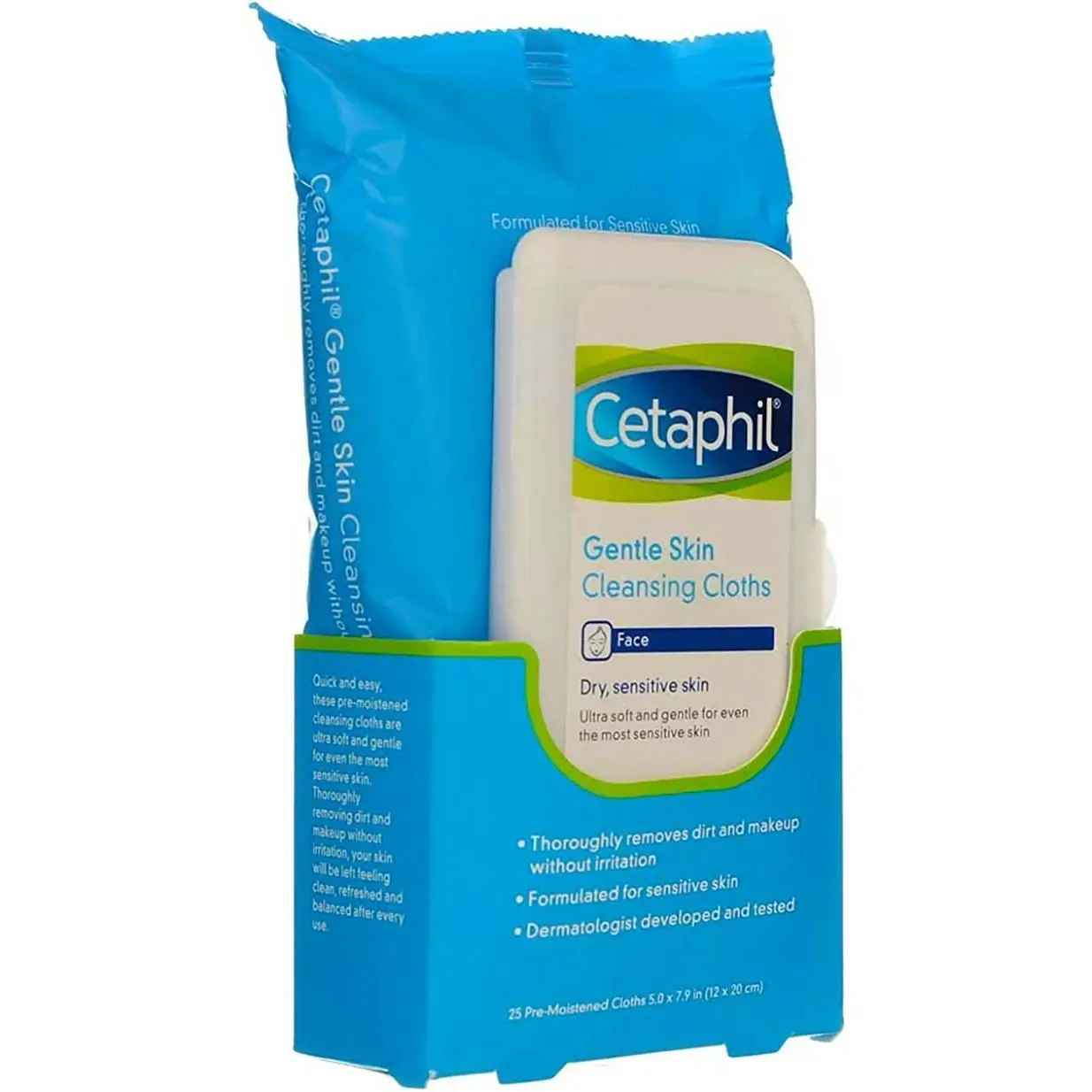 Cetaphil Gentle Skin 25 Cleansing Cloths