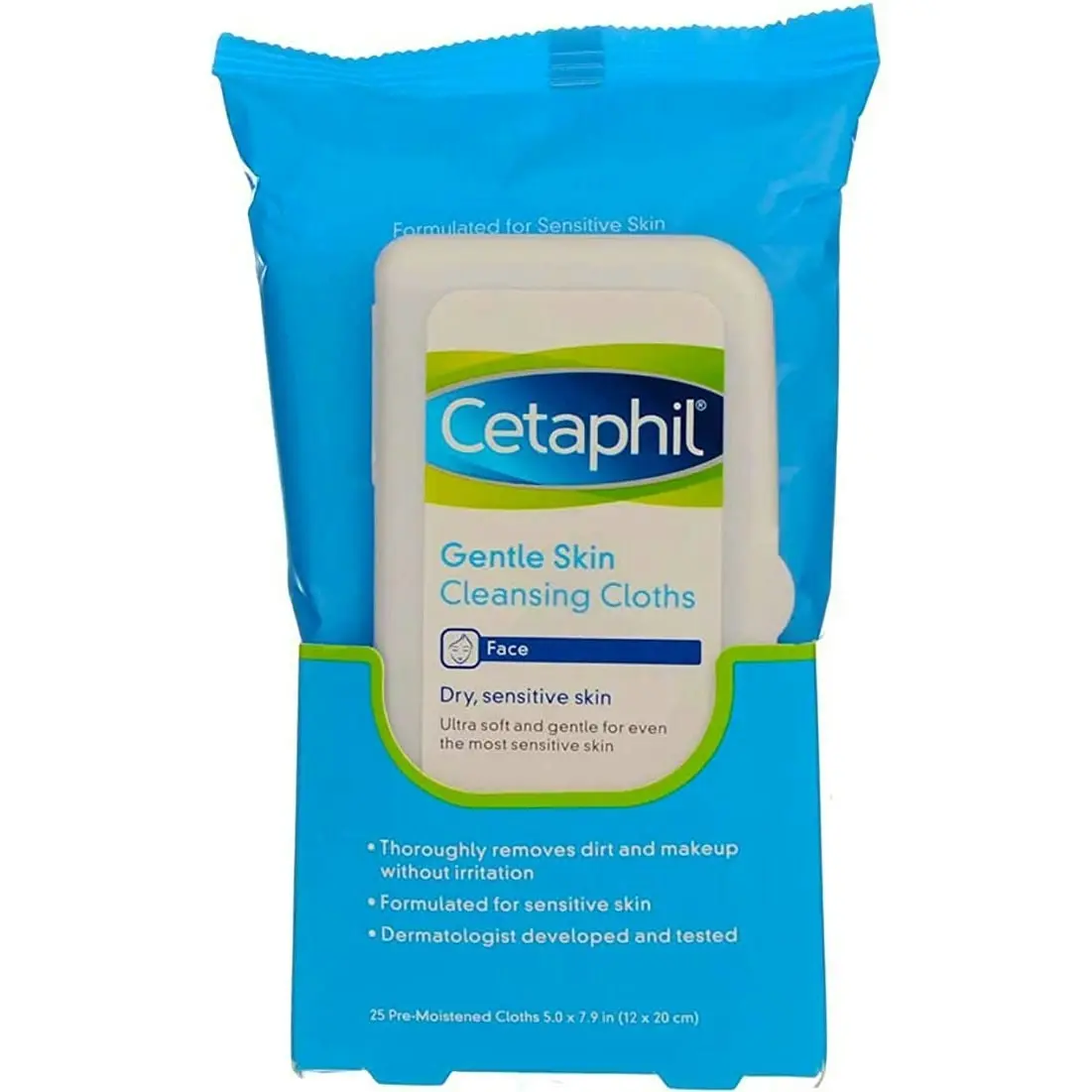 Cetaphil Gentle Skin 25 Cleansing Cloths