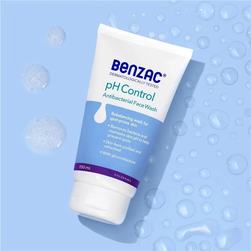 Benzac Ph Control Antibacterial Face Wash 150ml