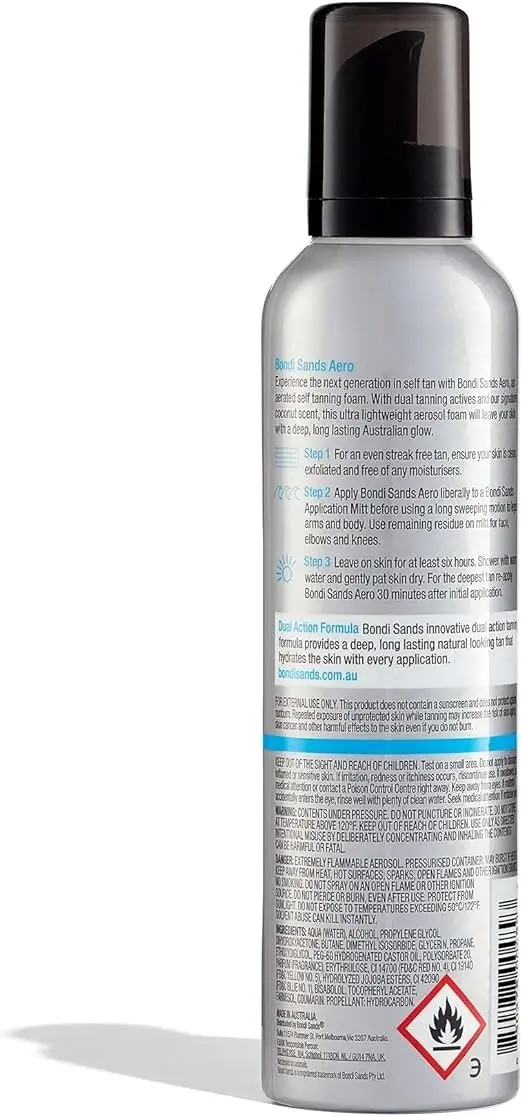 Bondi Sands Aero Tanning Foam Dark 225ml