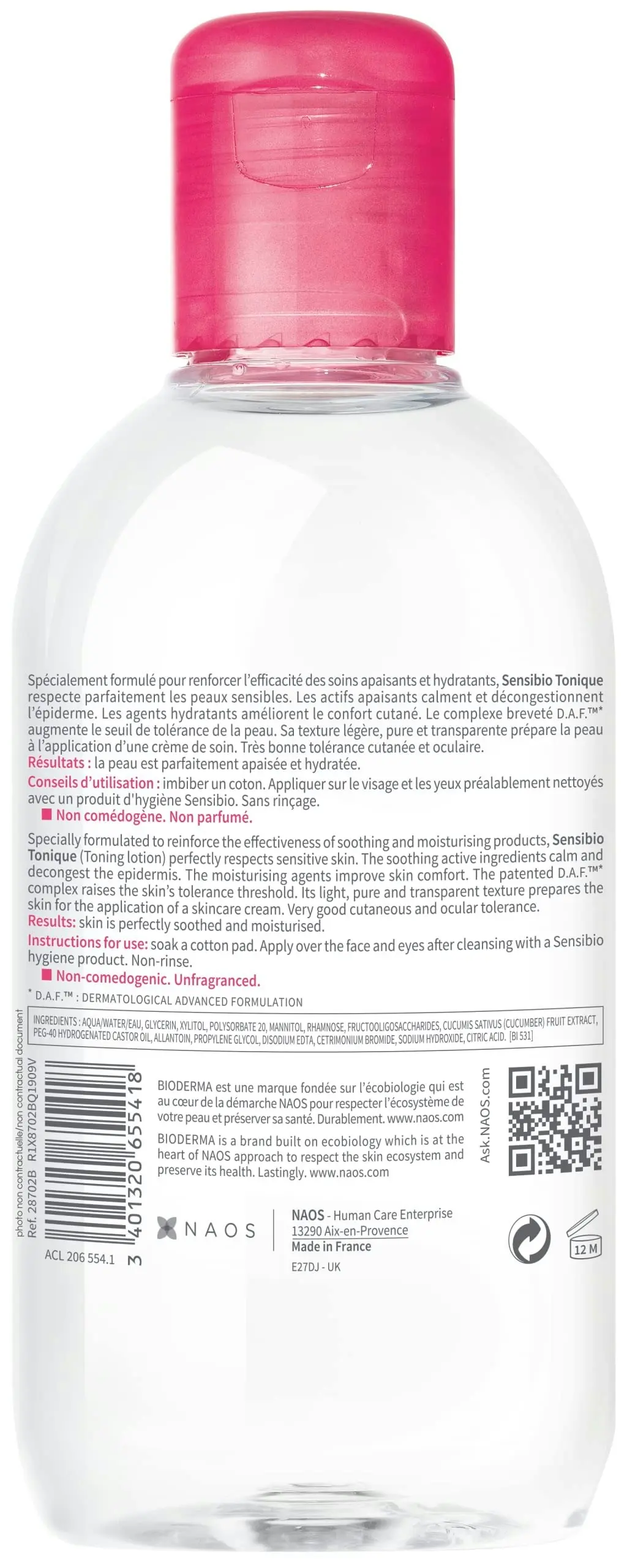 Bioderma Sensibio Tonique Soothing Lotion 250ml