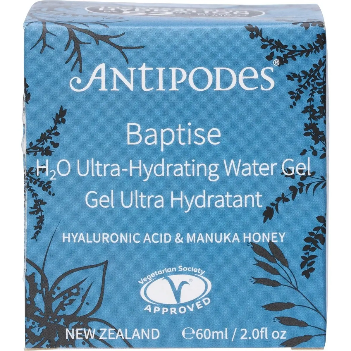 Antipodes Baptise H20 Ultra Hydrating Water Gel Moisturiser 60ml