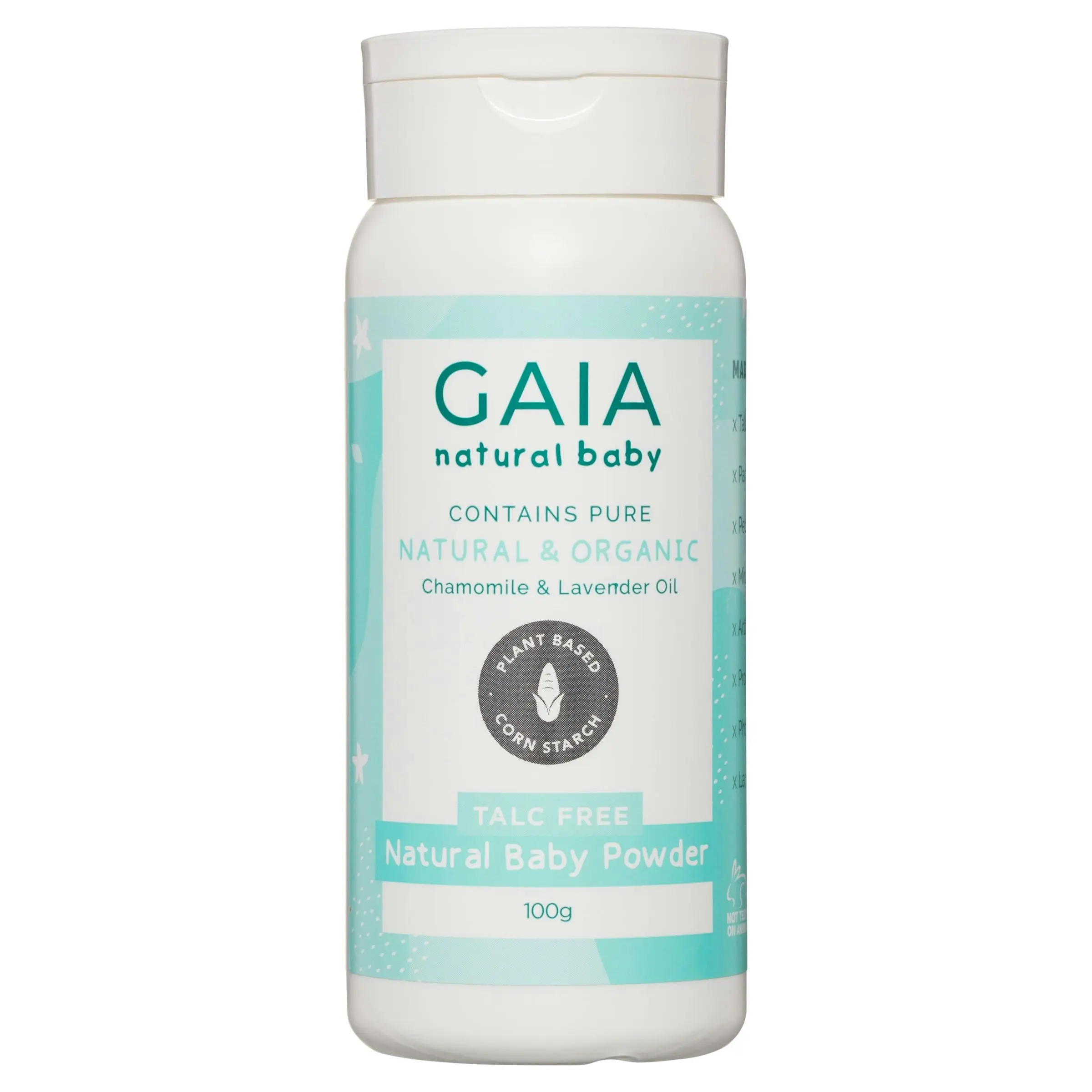 Gaia Baby Cornstarch Powder 100g