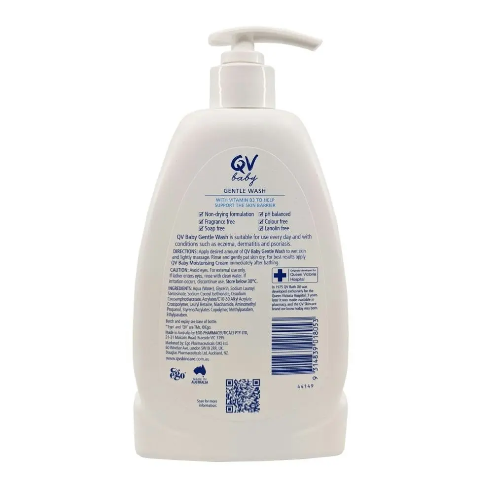 Ego QV Baby Gentle Wash 500g