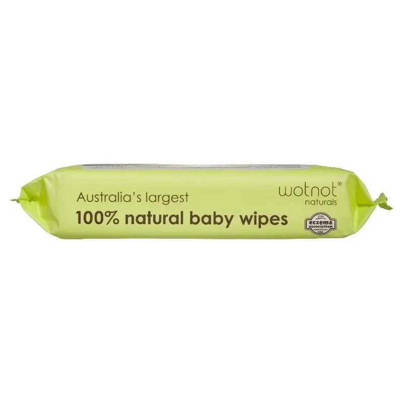 Wotnot Baby Wipes - Alcohol Free 100% Biodegradable 70