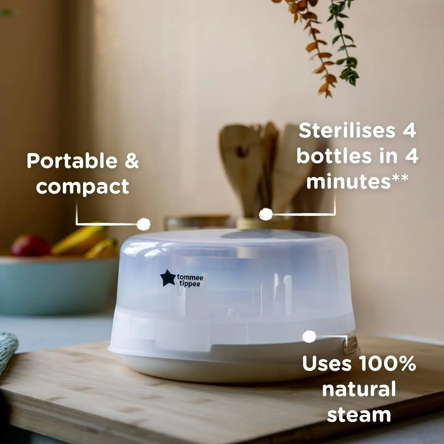 Tommee Tippee Closer to Nature Microwave Steam Steriliser