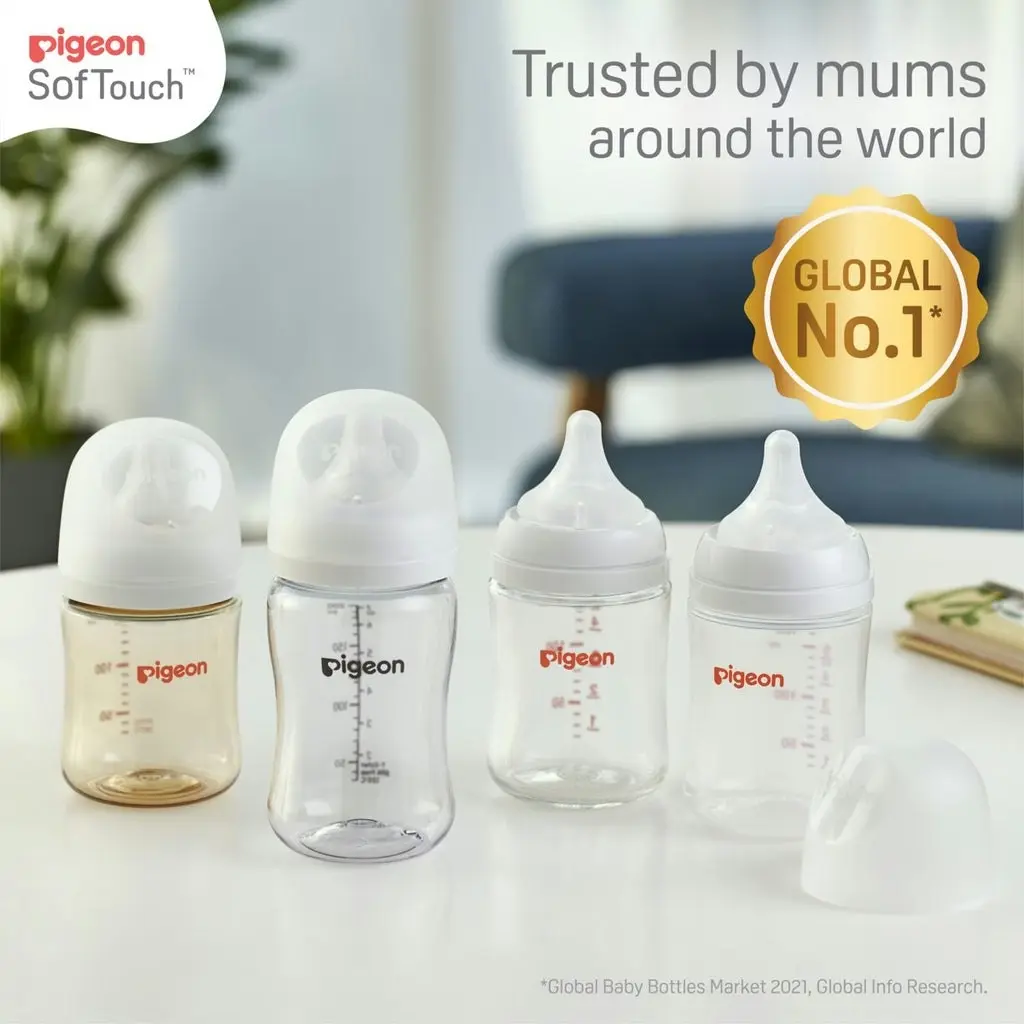 PIGEON SofTouch 3 PP Nursing Bottle 240ml