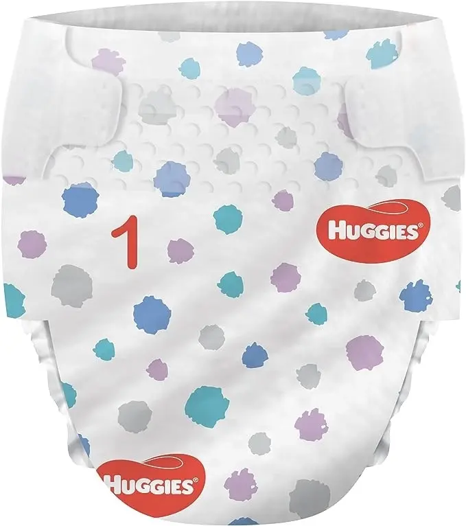 Huggies Essentials Nappies Size 1 Newborn  (up to 5kg) 28 Pack