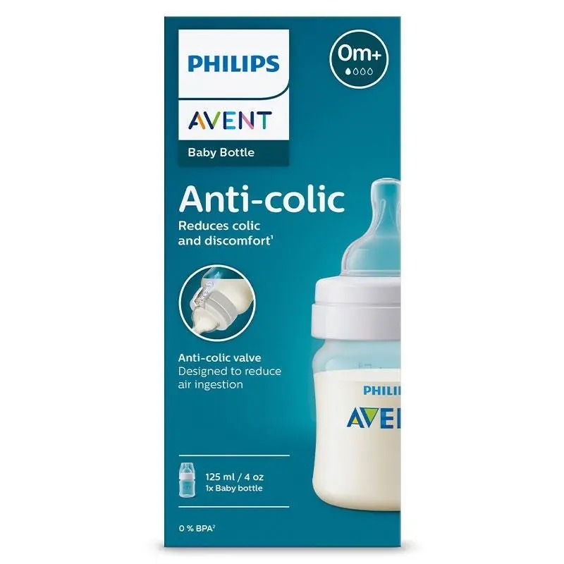 Avent Feeding Bottle Anti-colic 125ml Single