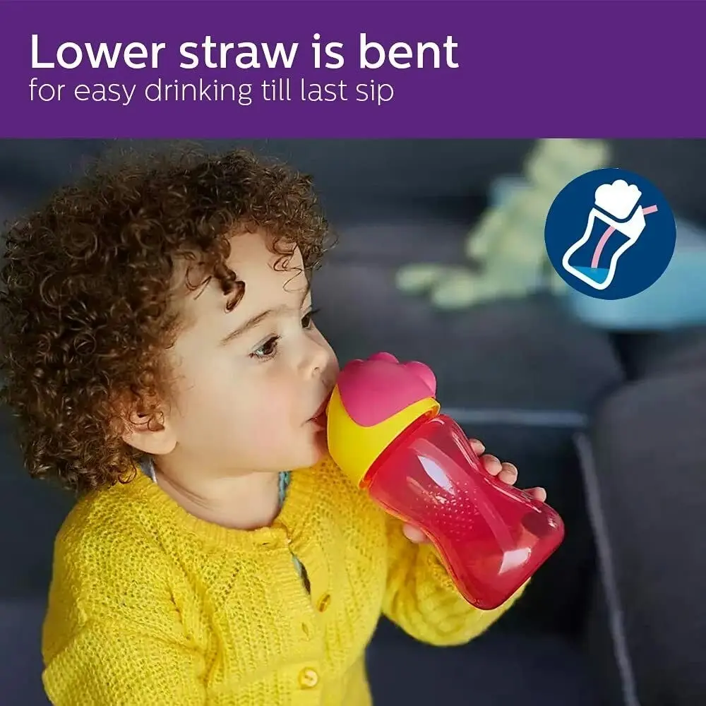 Avent Straw Cup 300ml (Assorted Colour)