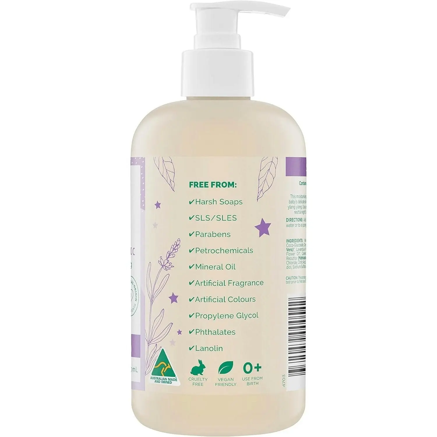 Gaia Natural Baby Sleeptime Bath 500mL