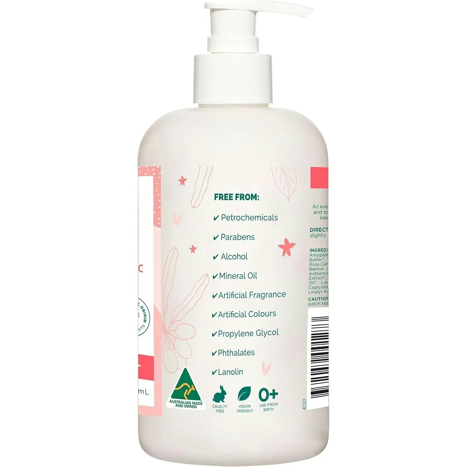 Gaia Natural Baby Moisturiser 500ml