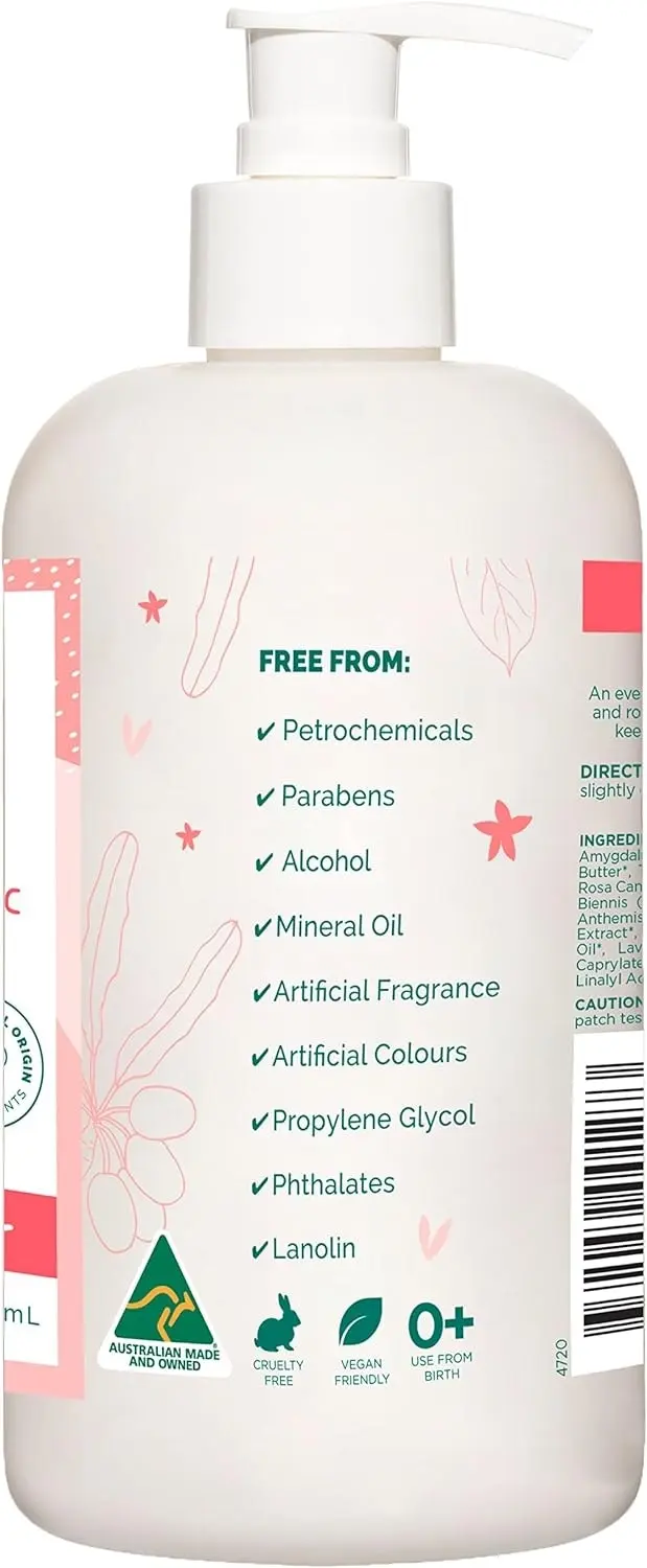 Gaia Natural Baby Moisturiser 500ml