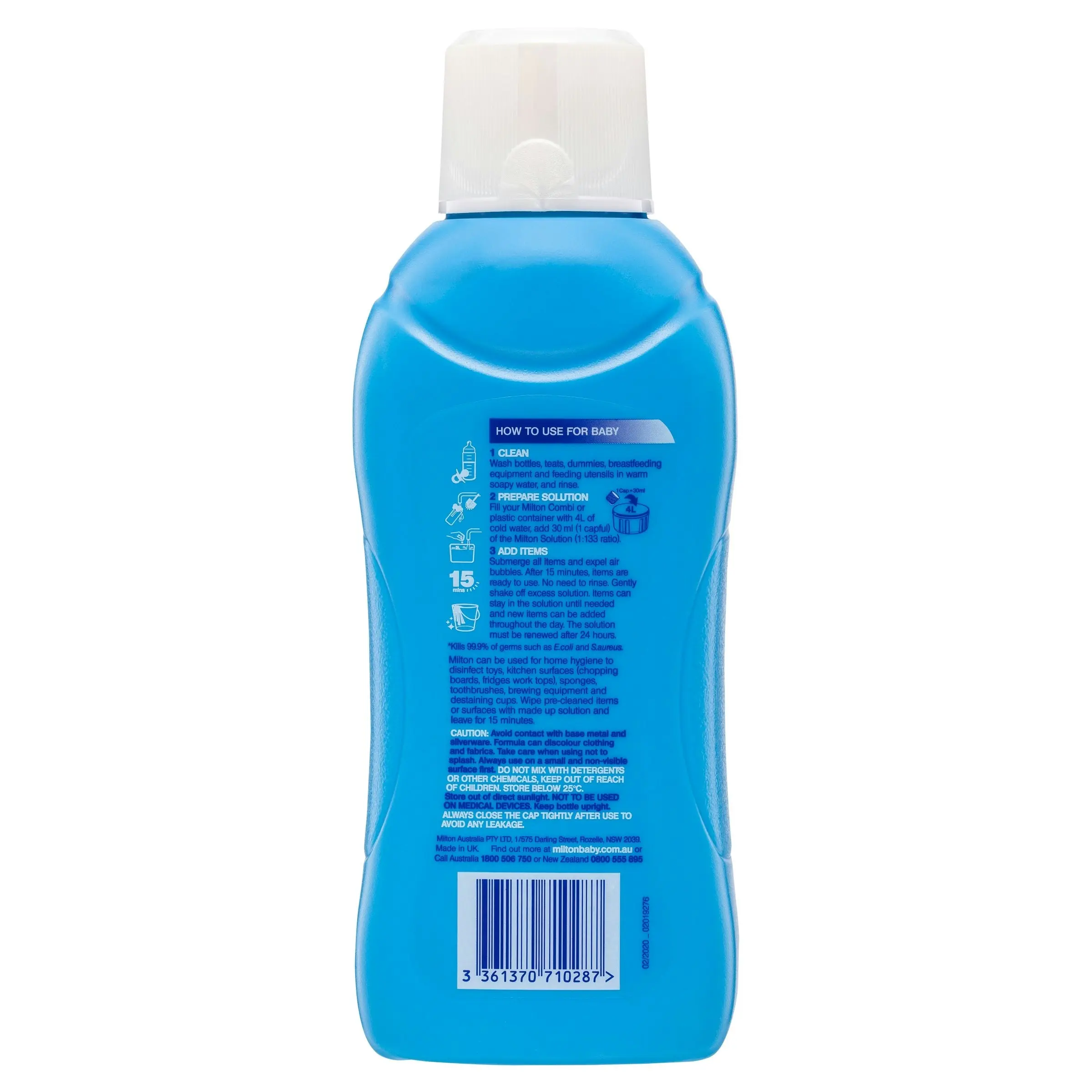 Milton Antibacterial Concentrated 2% Solution 500ml