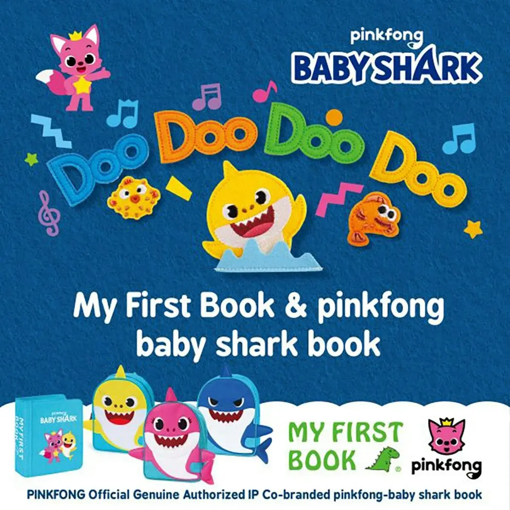 My First Book Daddy Shark Montessori Education Kids Gift Books