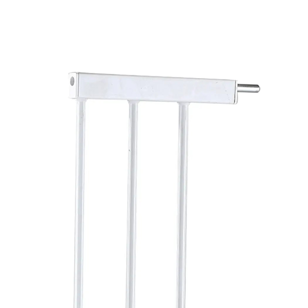 Levede Baby Safety Gate Adjustable Pet Stair Barrier 20cm Door Extension White