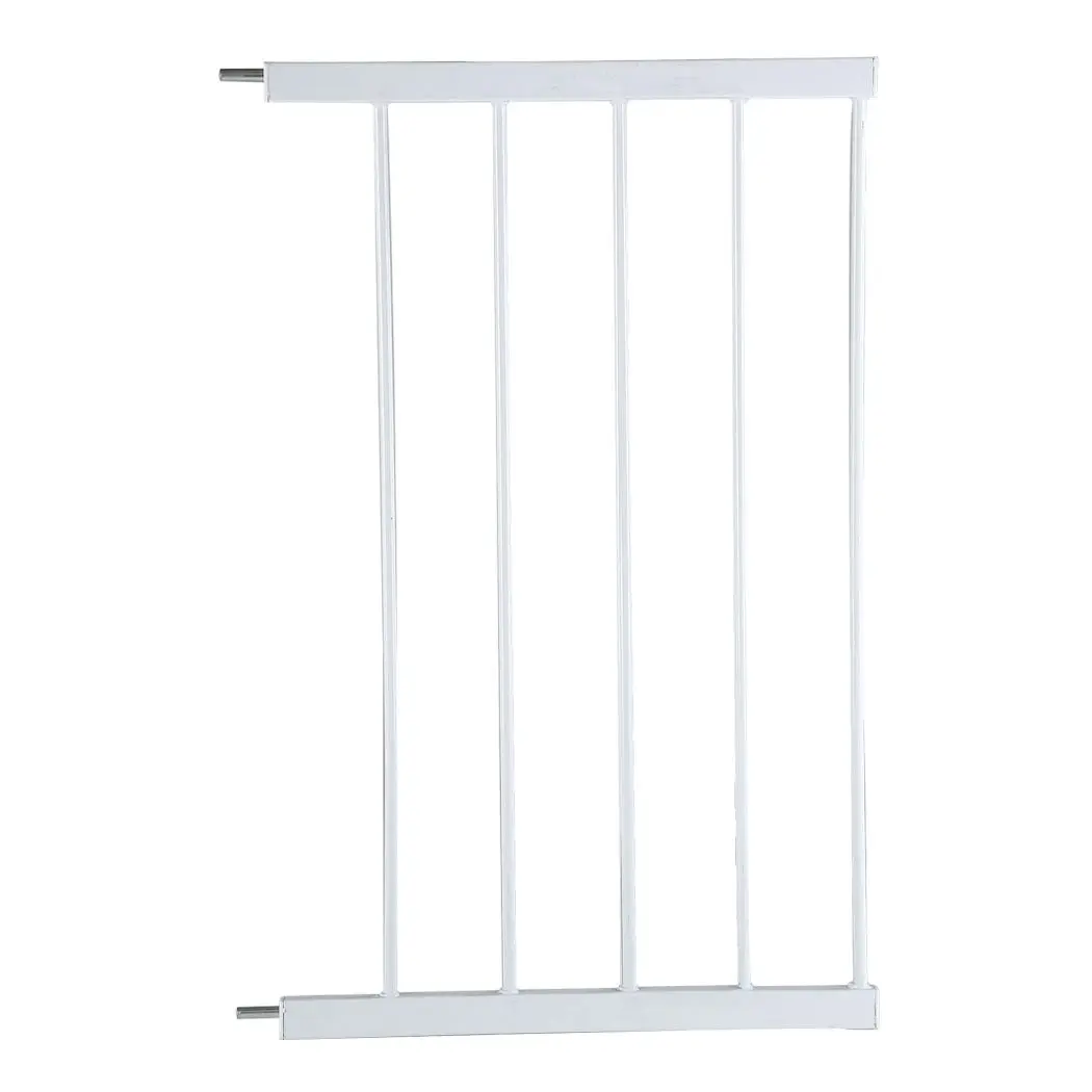 Levede Baby Safety Gate Adjustable Pet Stair Barrier 45cm Door Extension White