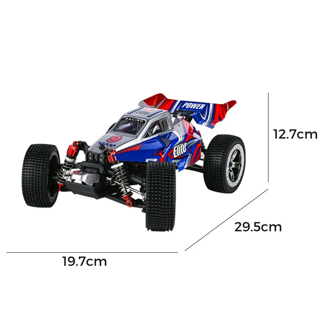 Centra RC Car 1:16 4WD Off-Road Race Brushless Motor 2.4GHz Remote Control Blue