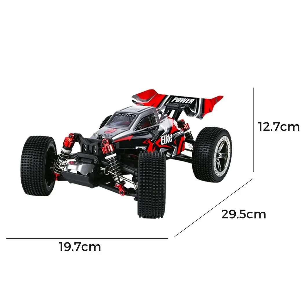 Centra RC Car 1:16 4WD Off-Road Racing Brushless Motor 2.4GHz Remote Control Red