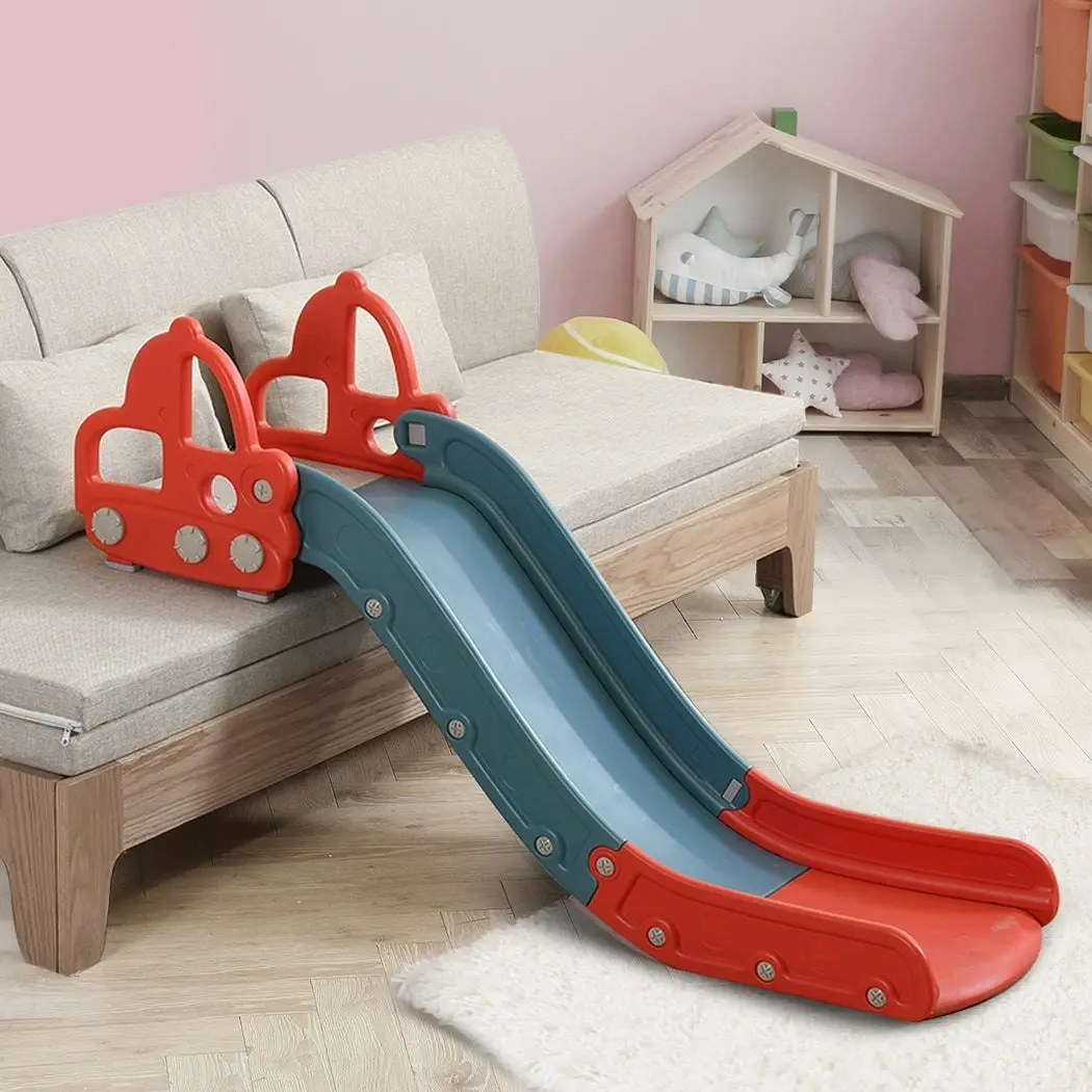 Kid Slide 135cm Long Silde Activity Center Toddlers Play Set Toy Playground Play