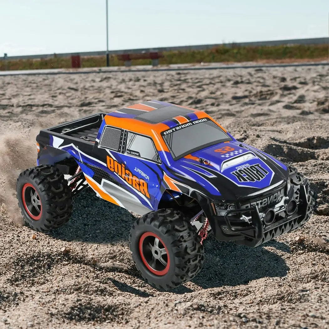 Centra RC Car 1:8 4WD Off-Road Racing Brushed Motor 2.4GHz Remote Control Blue