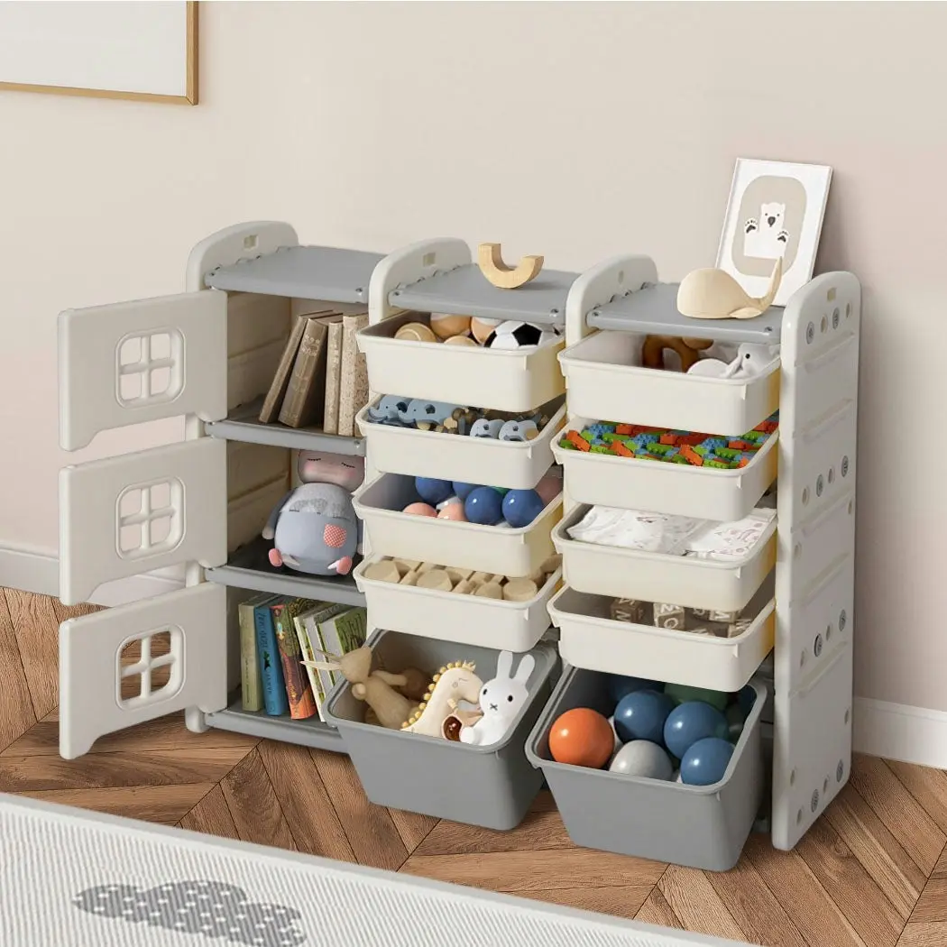 BoPeep Drawer Storage Cabinet Classified Toy Storage Rack Multi-layer 9 Cells